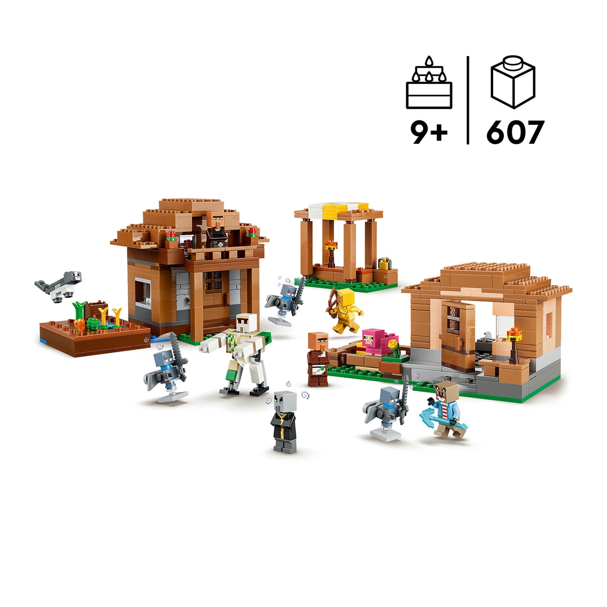 Ataque à Aldeia do Evocador LEGO® Minecraft® 3