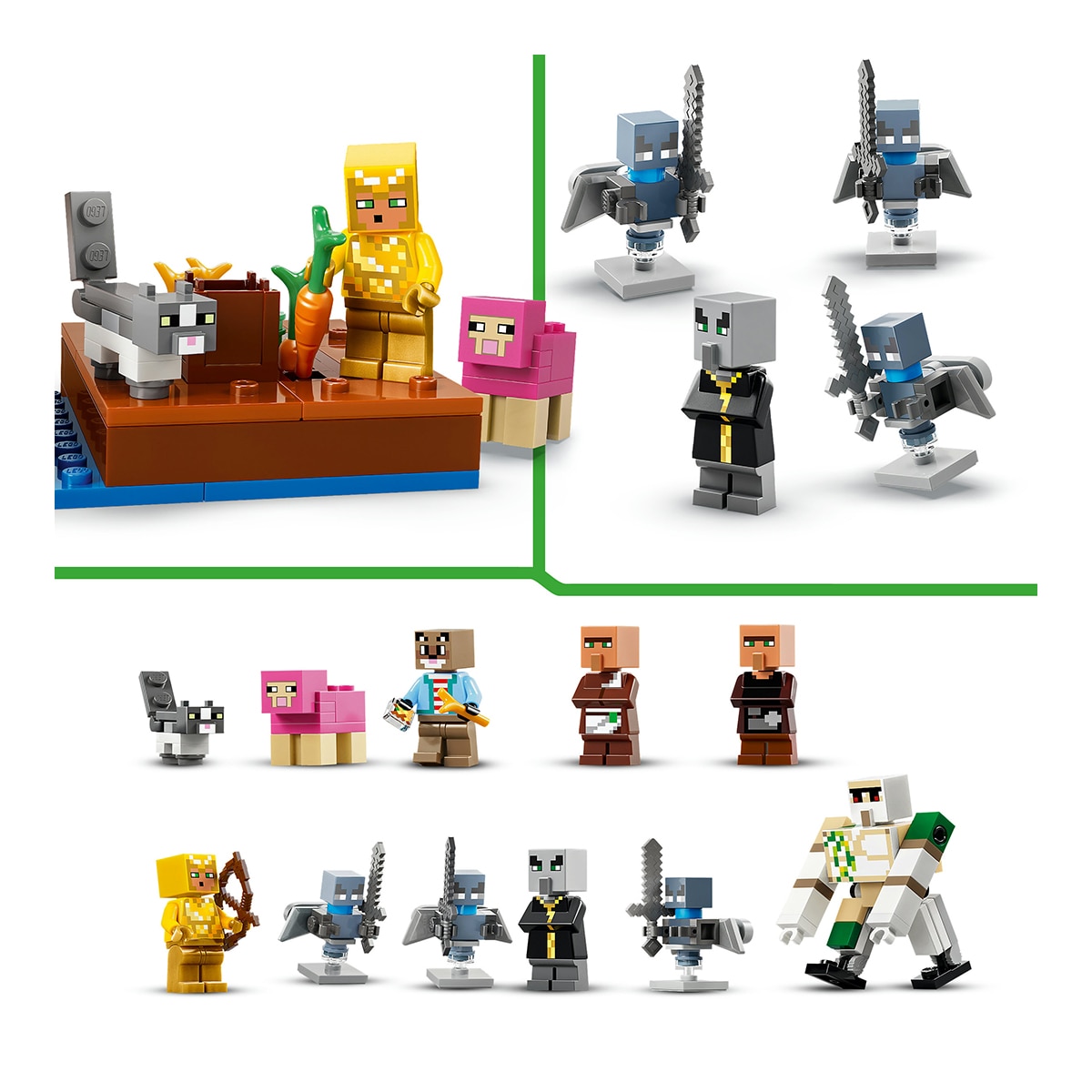 Ataque à Aldeia do Evocador LEGO® Minecraft® 5
