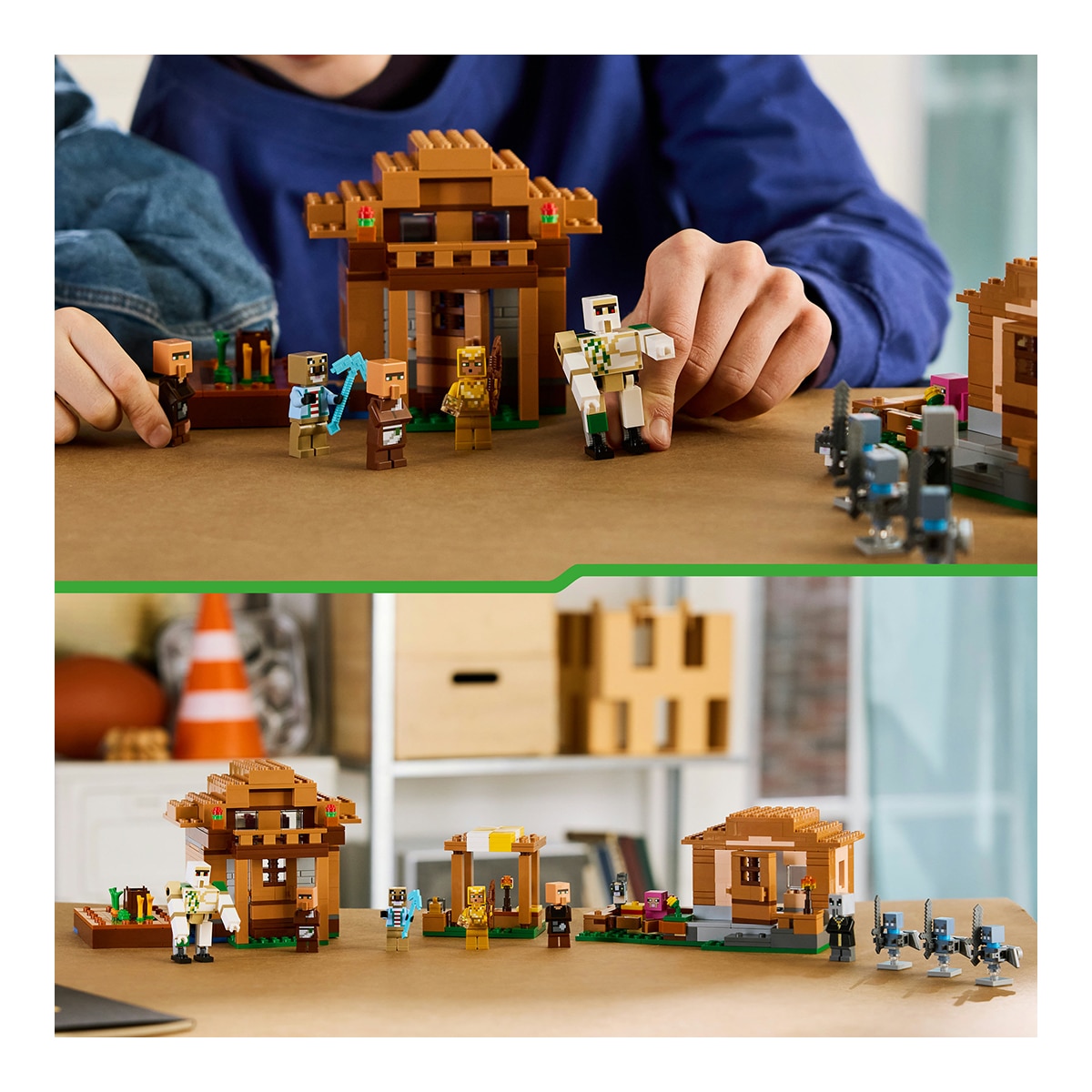 Ataque à Aldeia do Evocador LEGO® Minecraft® 6