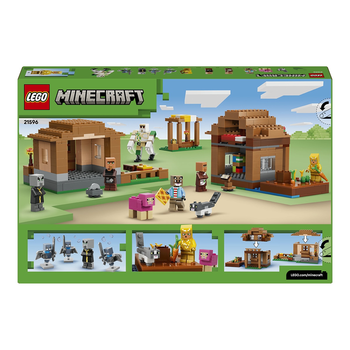 Ataque à Aldeia do Evocador LEGO® Minecraft® 8