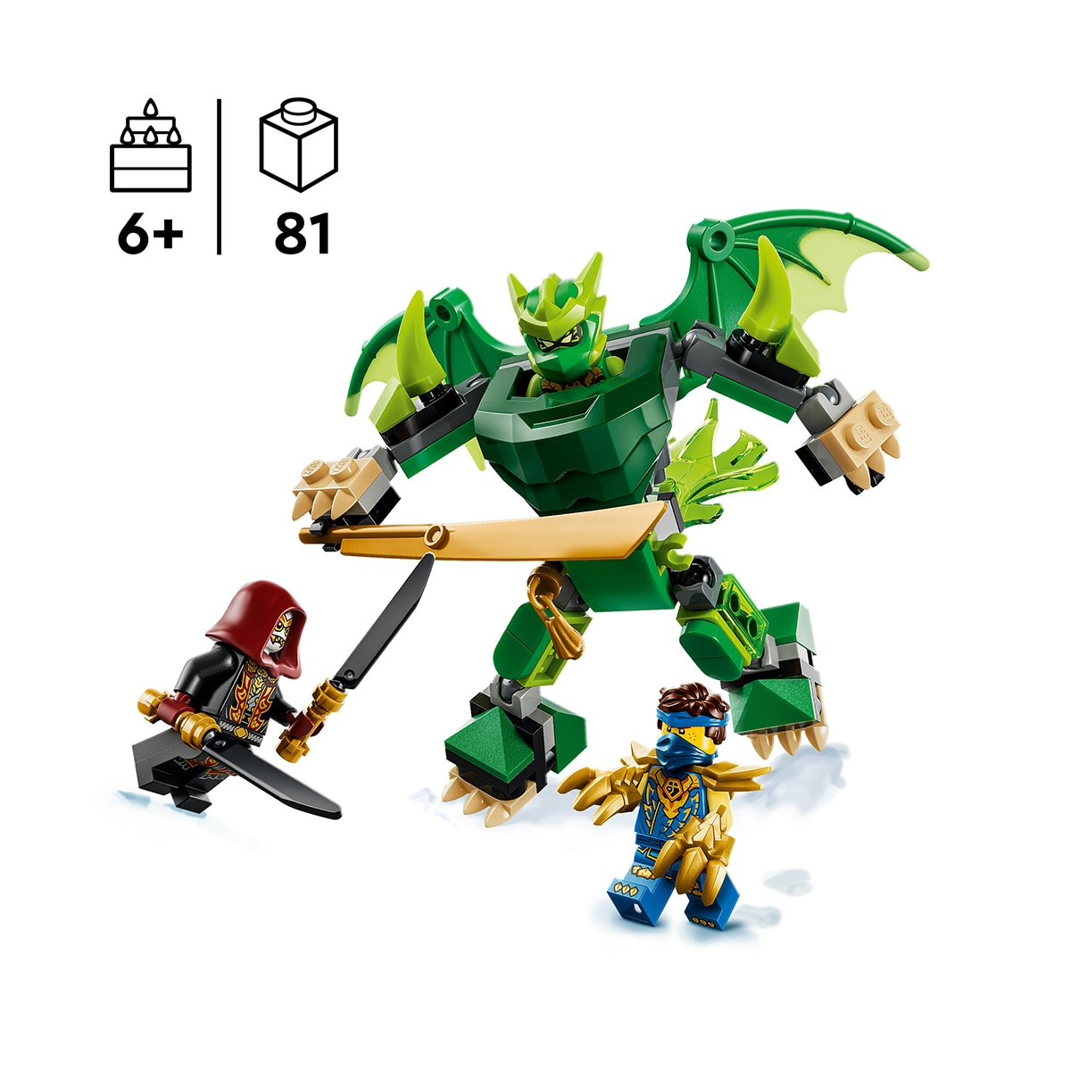 Juego de construcción Pack de Combate: Meca Dragón de Lloyd LEGO Ninjago - 71862 3