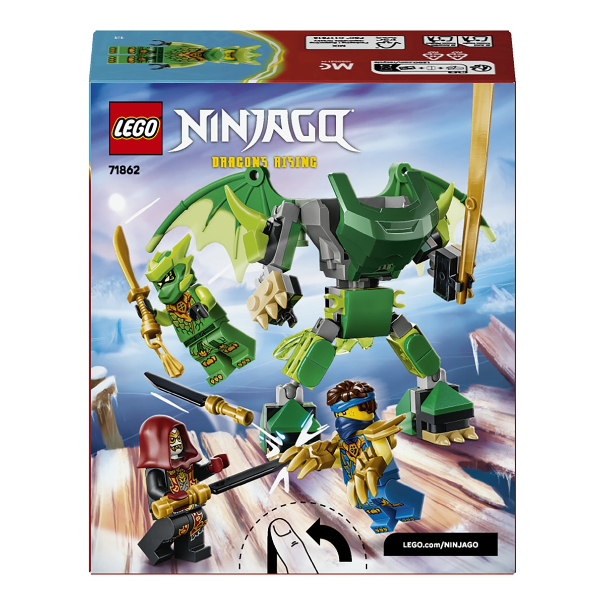 Juego de construcción Pack de Combate: Meca Dragón de Lloyd LEGO Ninjago - 71862 8