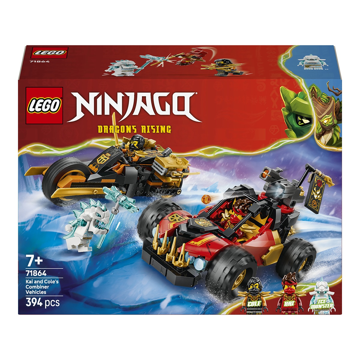 Veículos Combinadores do Kai e do Cole LEGO® NINJAGO® 1