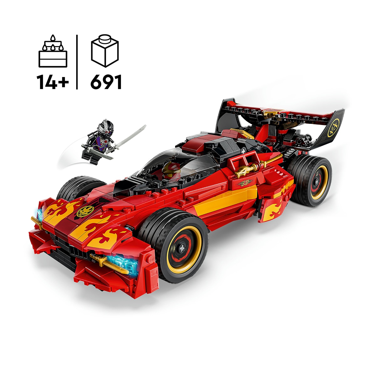 Juego de construcción Deportivo Ninja X-1: 15 Aniversario LEGO Ninjago - 71867 3