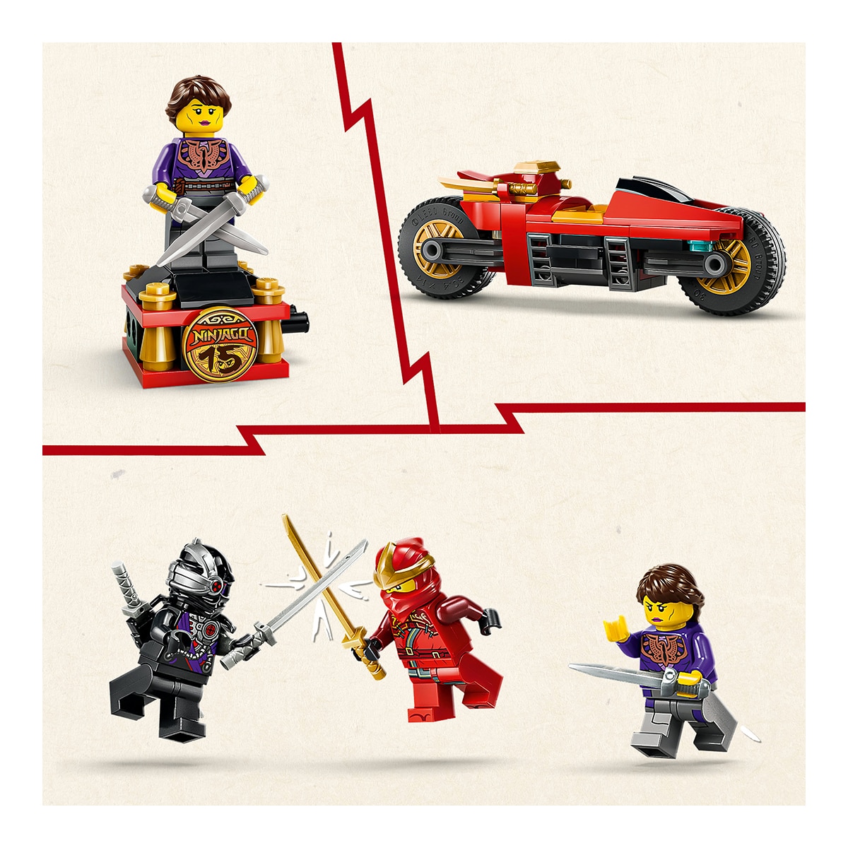 Juego de construcción Deportivo Ninja X-1: 15 Aniversario LEGO