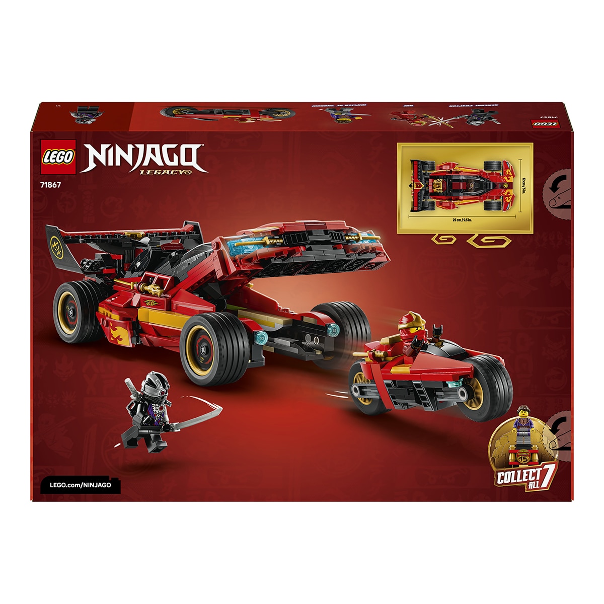 Juego de construcción Deportivo Ninja X-1: 15 Aniversario LEGO Ninjago - 71867 8