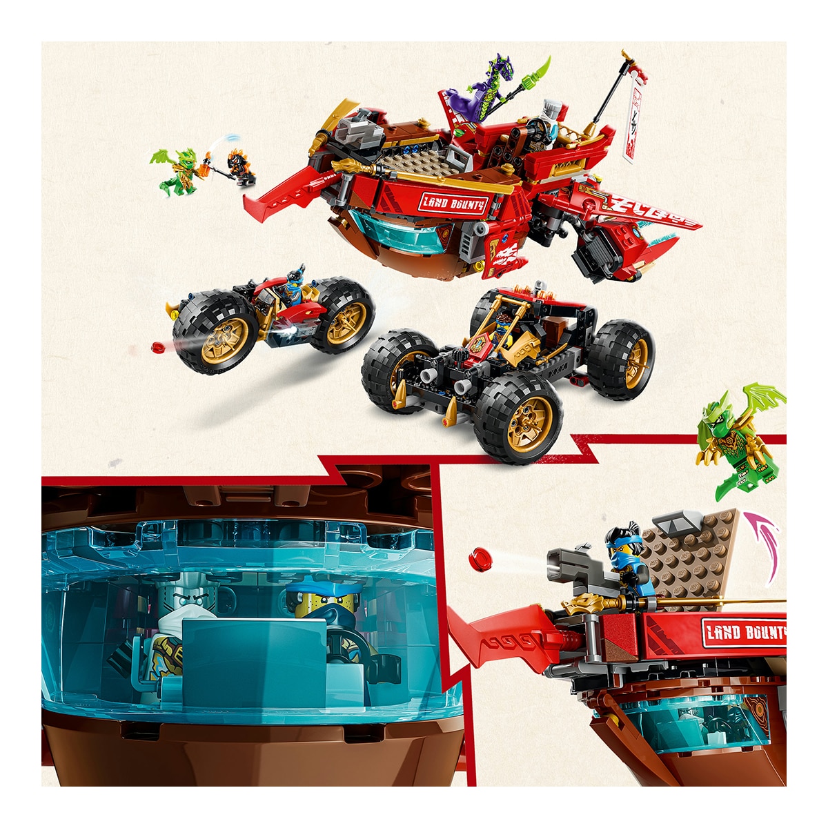 Destino Terrestre LEGO® NINJAGO® 4
