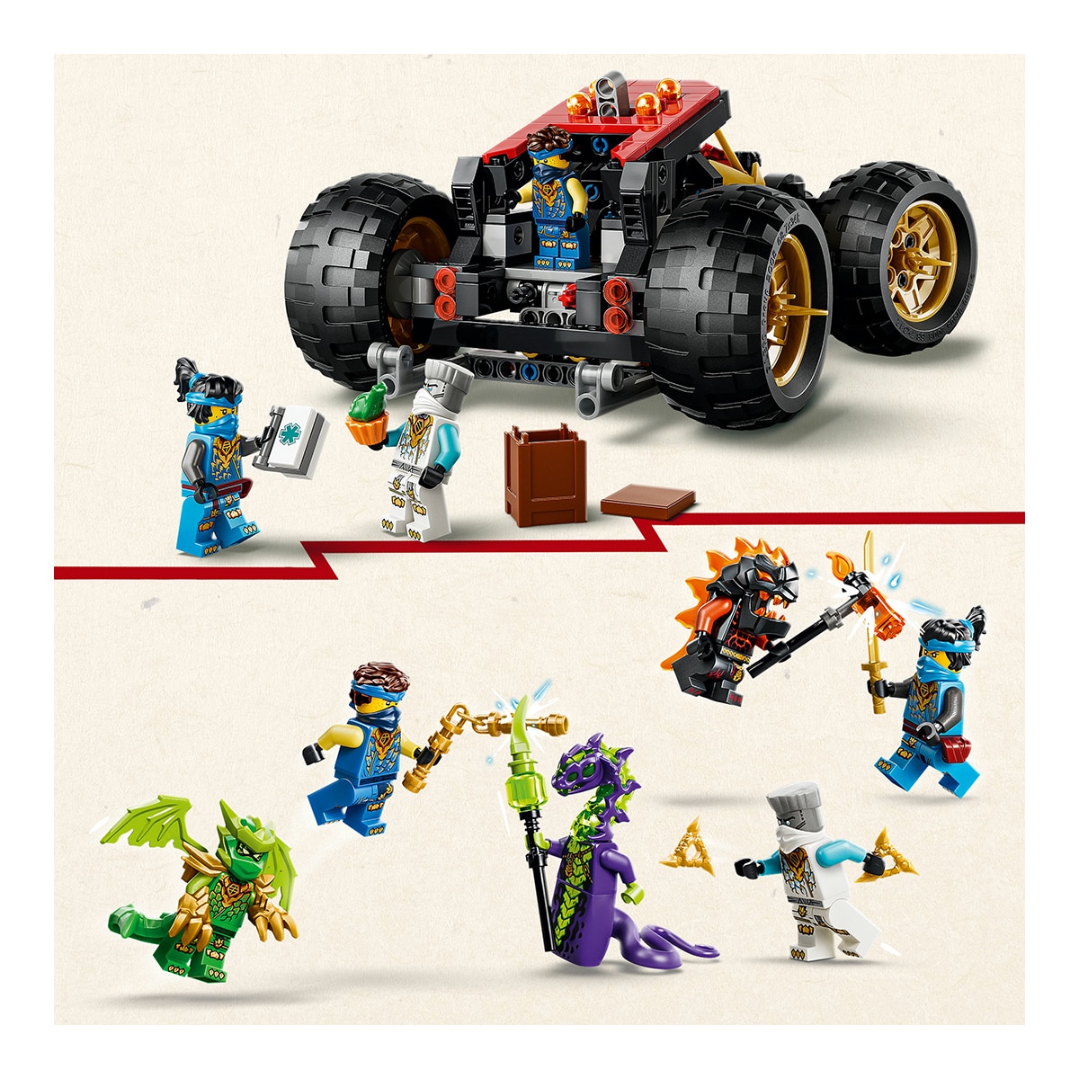 Destino Terrestre LEGO® NINJAGO® 5