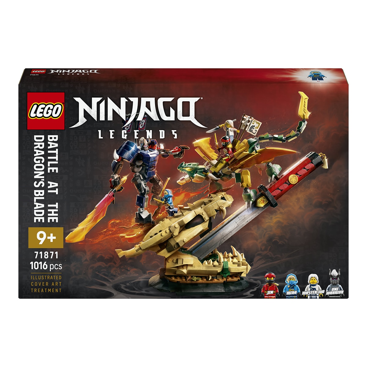 LEGO - Juego de construcción Batalla en la Espada del Dragón LEGO Ninjago - 71871