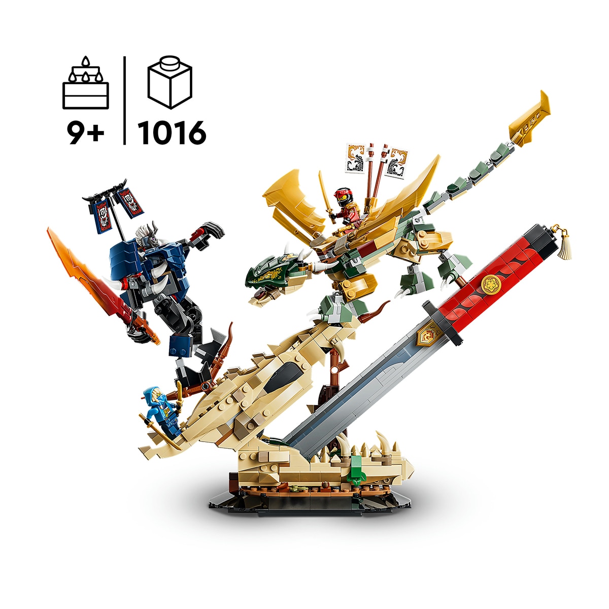 Imagen 3 de Juego de construcción Batalla en la Espada del Dragón LEGO Ninjago - 71871