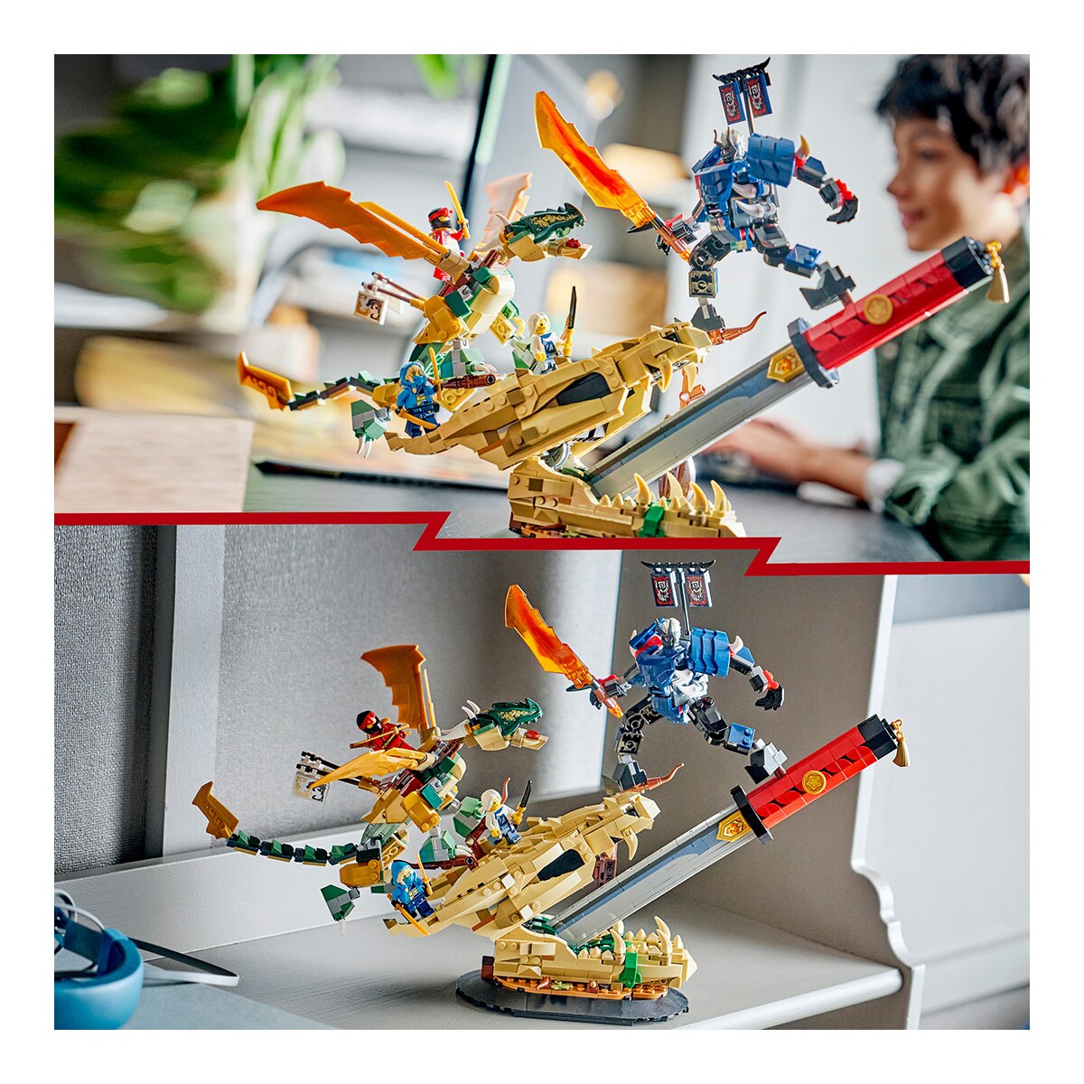 Imagen 6 de Juego de construcción Batalla en la Espada del Dragón LEGO Ninjago - 71871