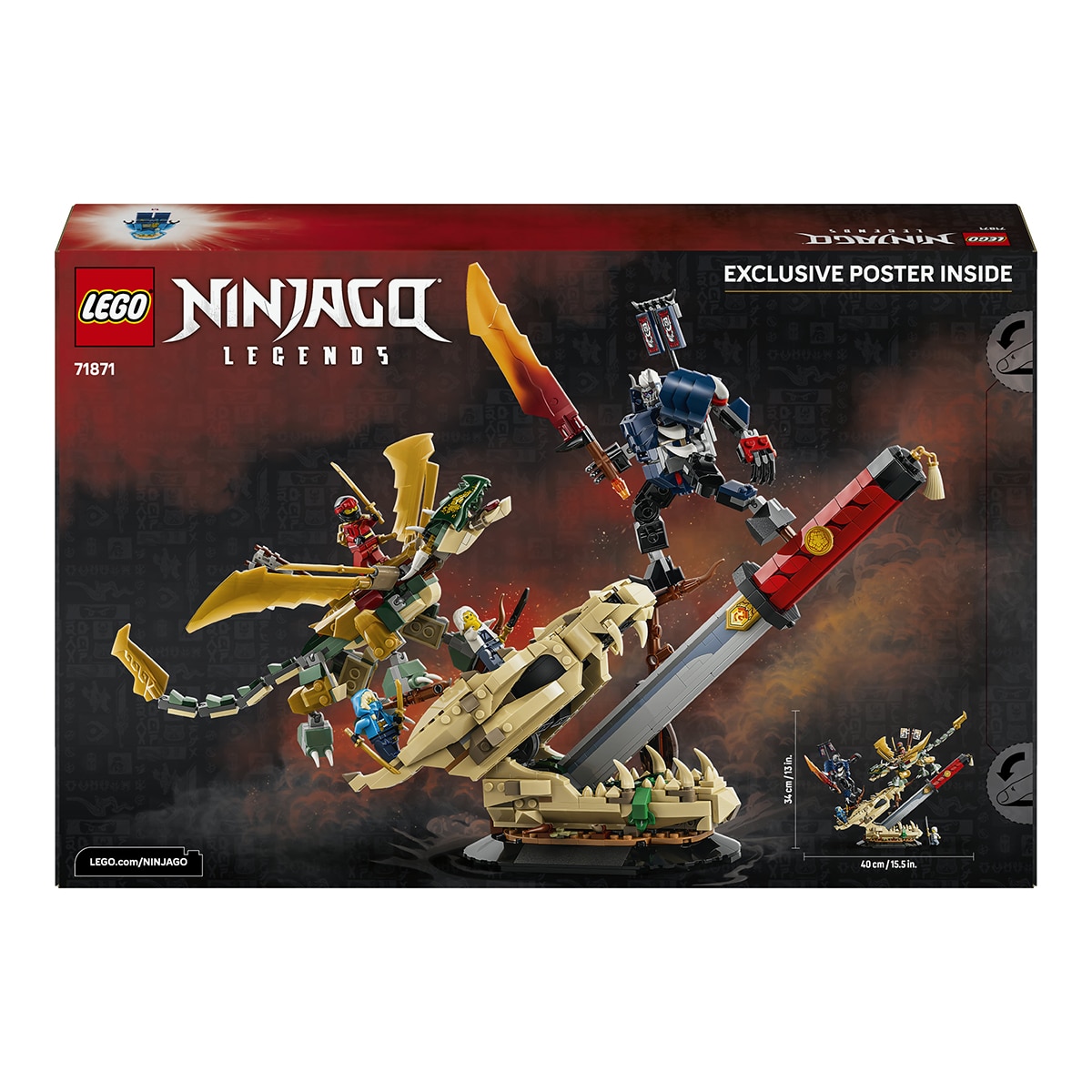 Imagen 8 de Juego de construcción Batalla en la Espada del Dragón LEGO Ninjago - 71871