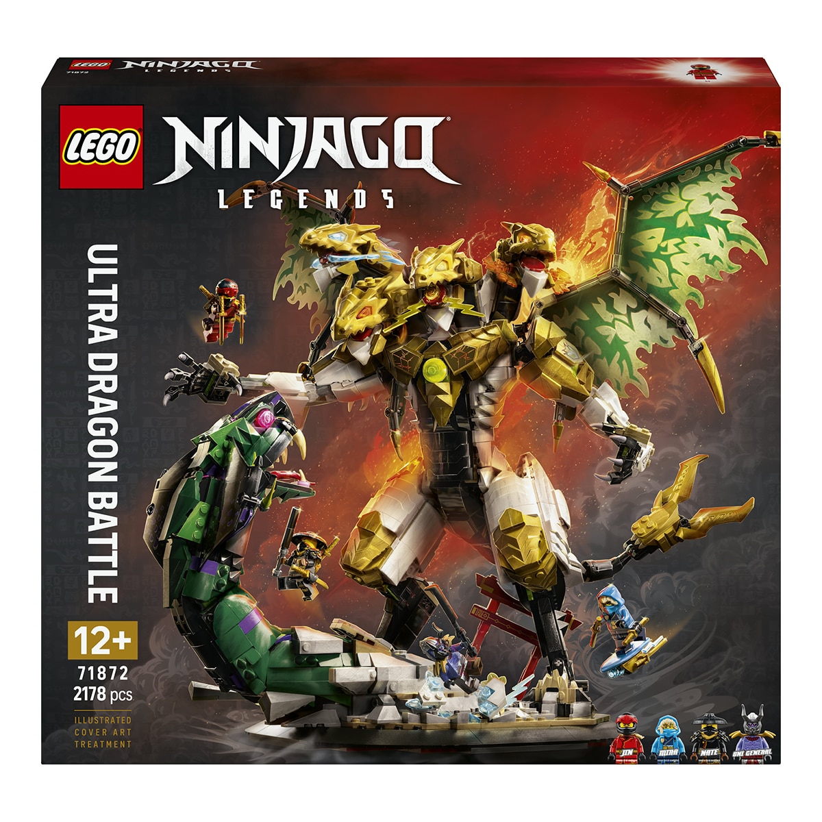 LEGO - Juego de construcción Batalla del Ultradragón LEGO Ninjago - 71872