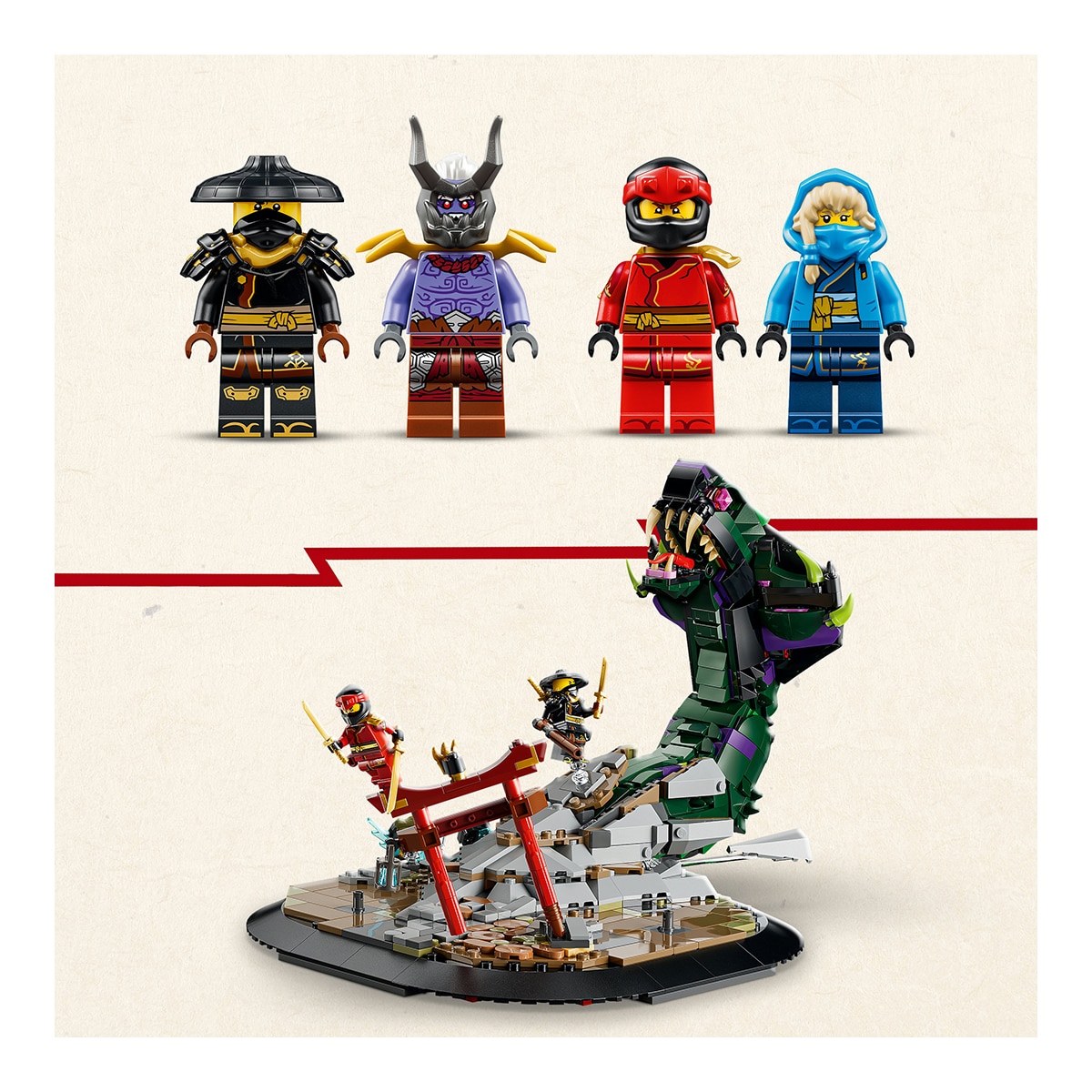 Juego de construcción Batalla del Ultradragón LEGO Ninjago - 71872 6