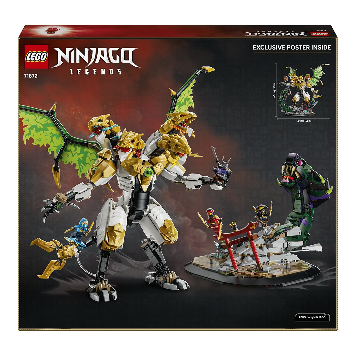 Juego de construcción Batalla del Ultradragón LEGO Ninjago - 71872 9