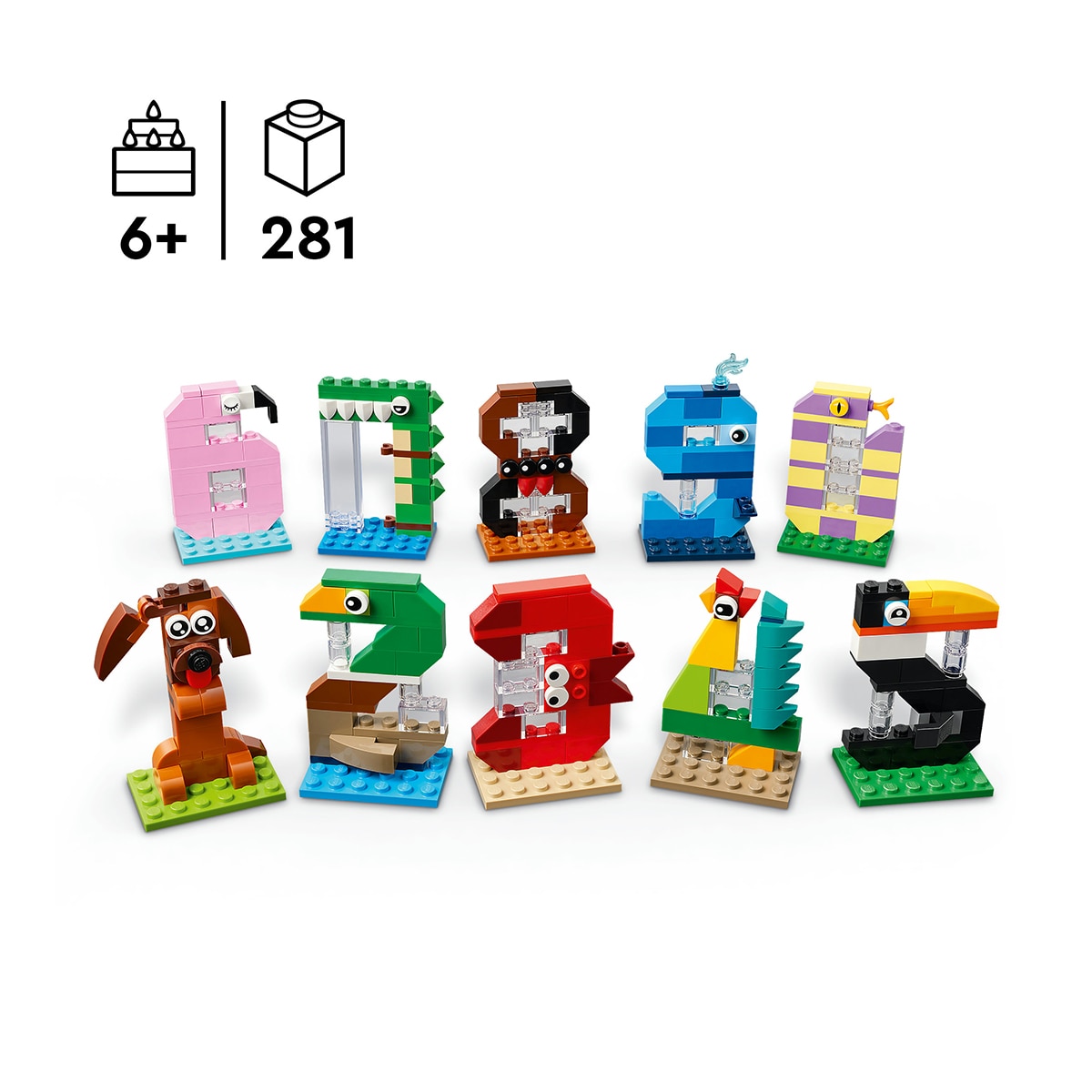 Números de Aniversário LEGO® 3