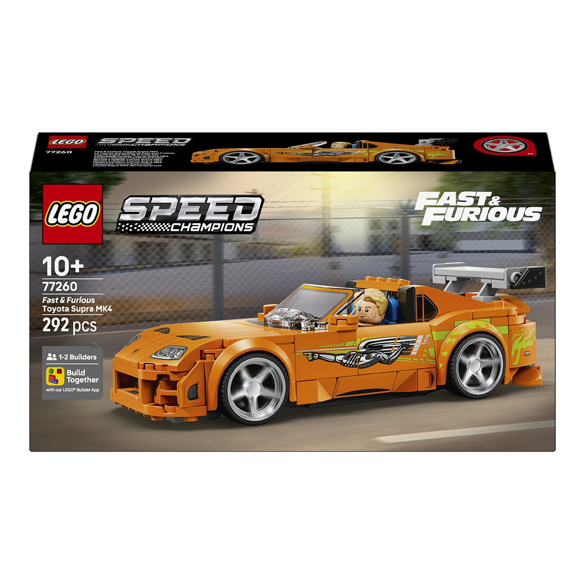 Imagem 0 de Velocidade Furiosa – Toyota Supra MK Lego Speed Champions