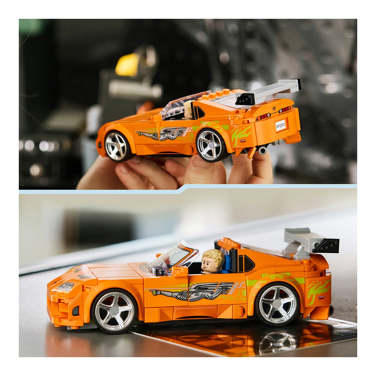 Juego de construcción Toyota Supra MK4 de A Todo Gas LEGO Speed