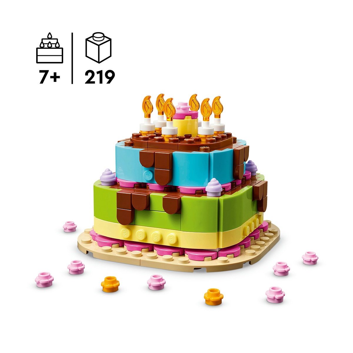 Bolo de Festa de Aniversário LEGO® 3