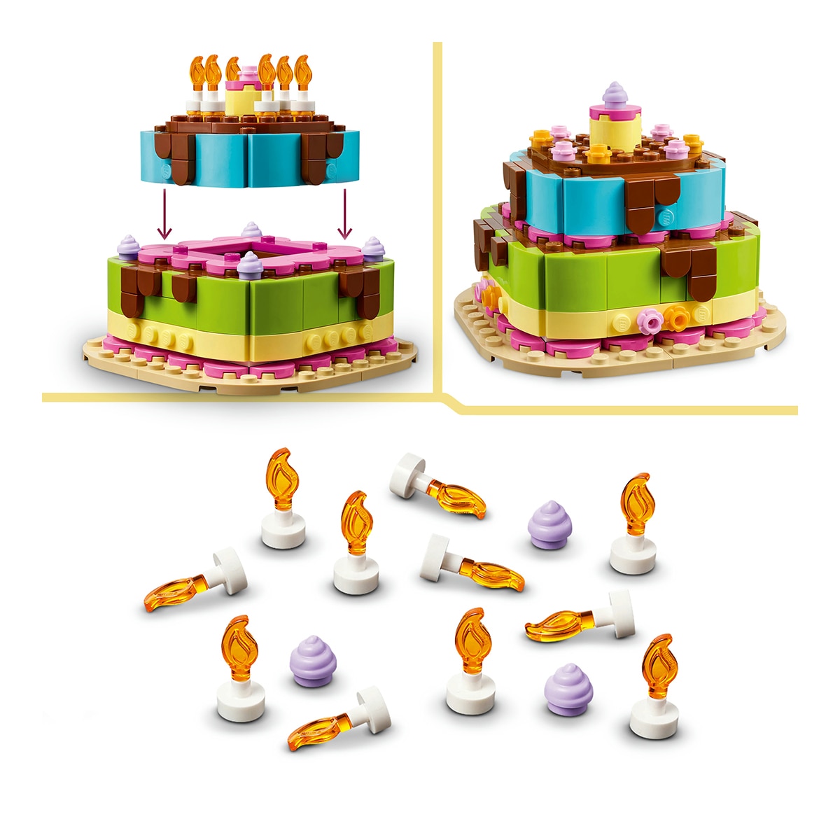 Bolo de Festa de Aniversário LEGO® 5
