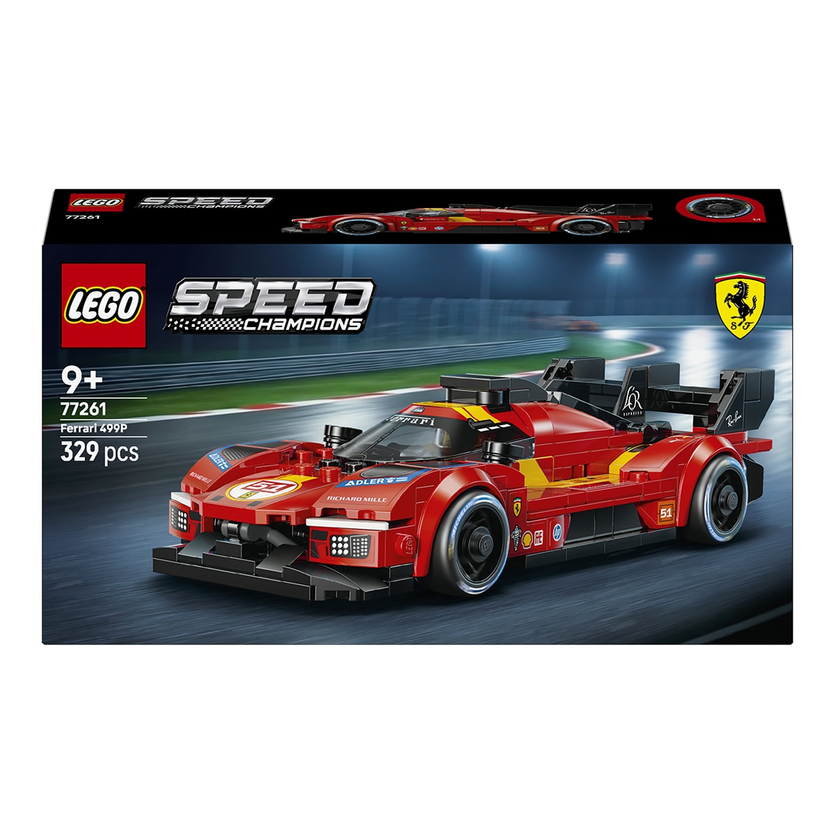 Imagen 0 de Juego de construcción Ferrari 499P LEGO Speed Champions - 77261