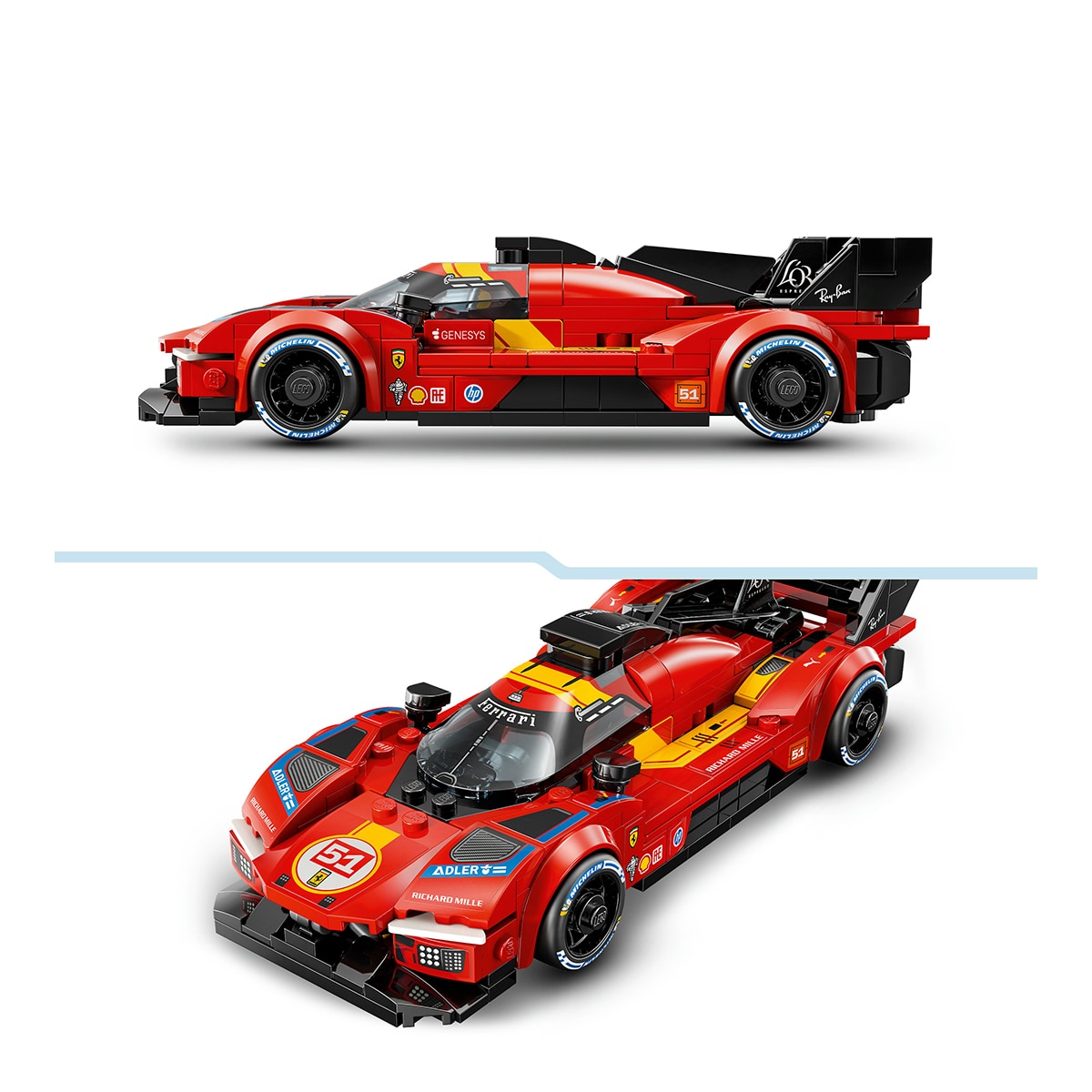 Juego de construcción Ferrari 499P LEGO Speed Champions - 77261 4