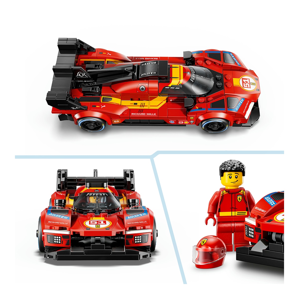 Juego de construcción Ferrari 499P LEGO Speed Champions - 77261 5