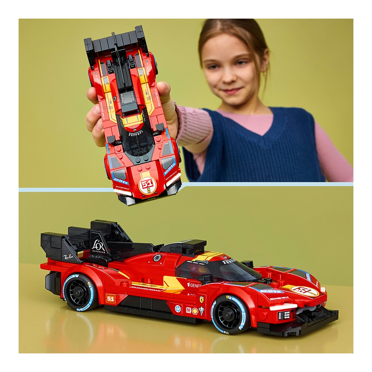 Juego de construcción Ferrari 499P LEGO Speed Champions - 77261 6