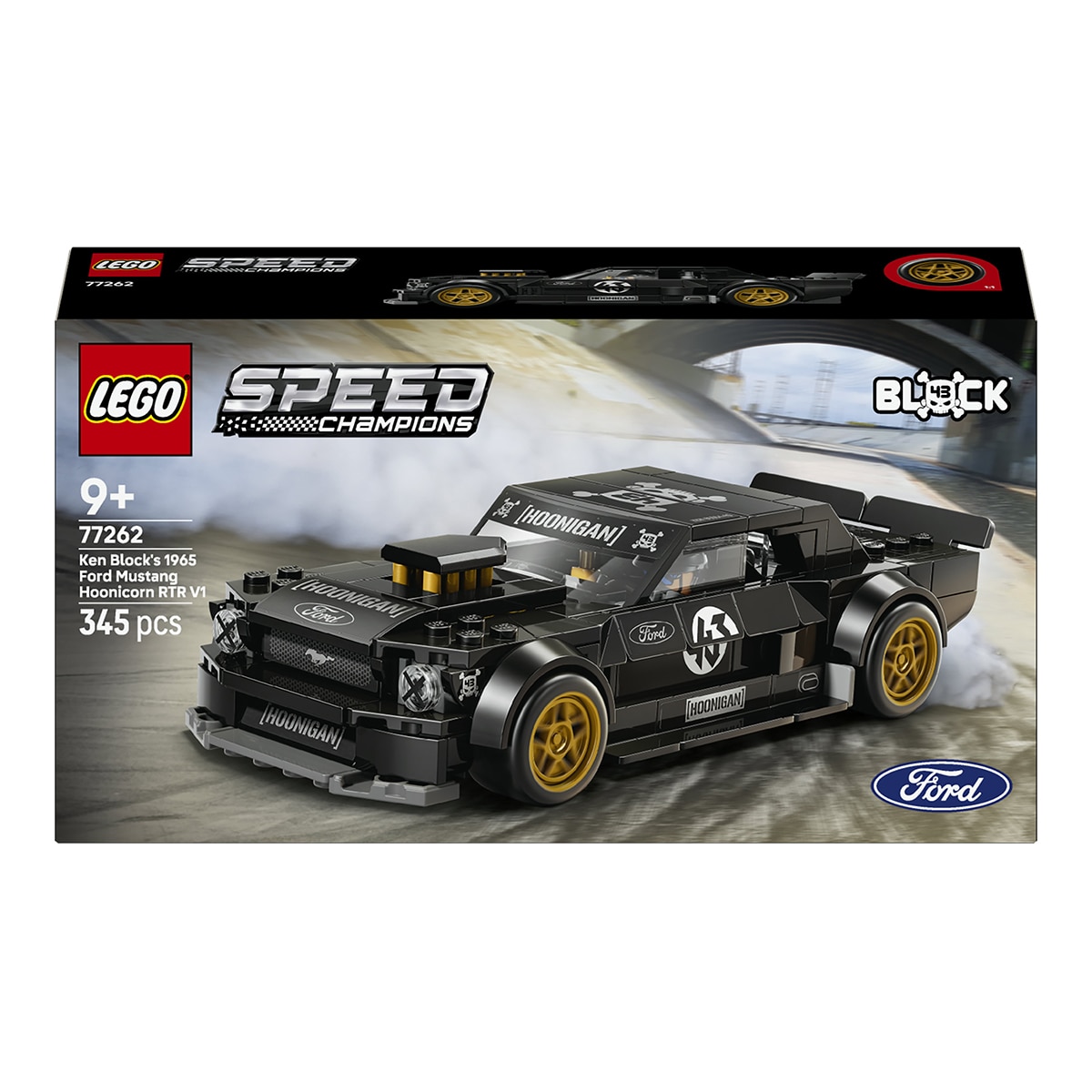 Juego de construcción 65 Ford Mustang Hoonicorn V1 de Ken Block LEGO Speed Champions - 77262 1