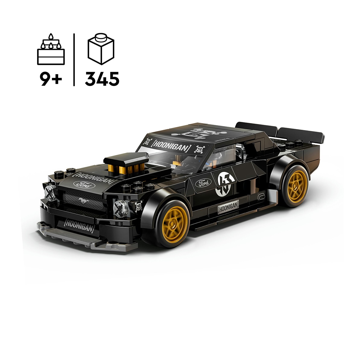 Juego de construcción 65 Ford Mustang Hoonicorn V1 de Ken Block LEGO Speed Champions - 77262 3