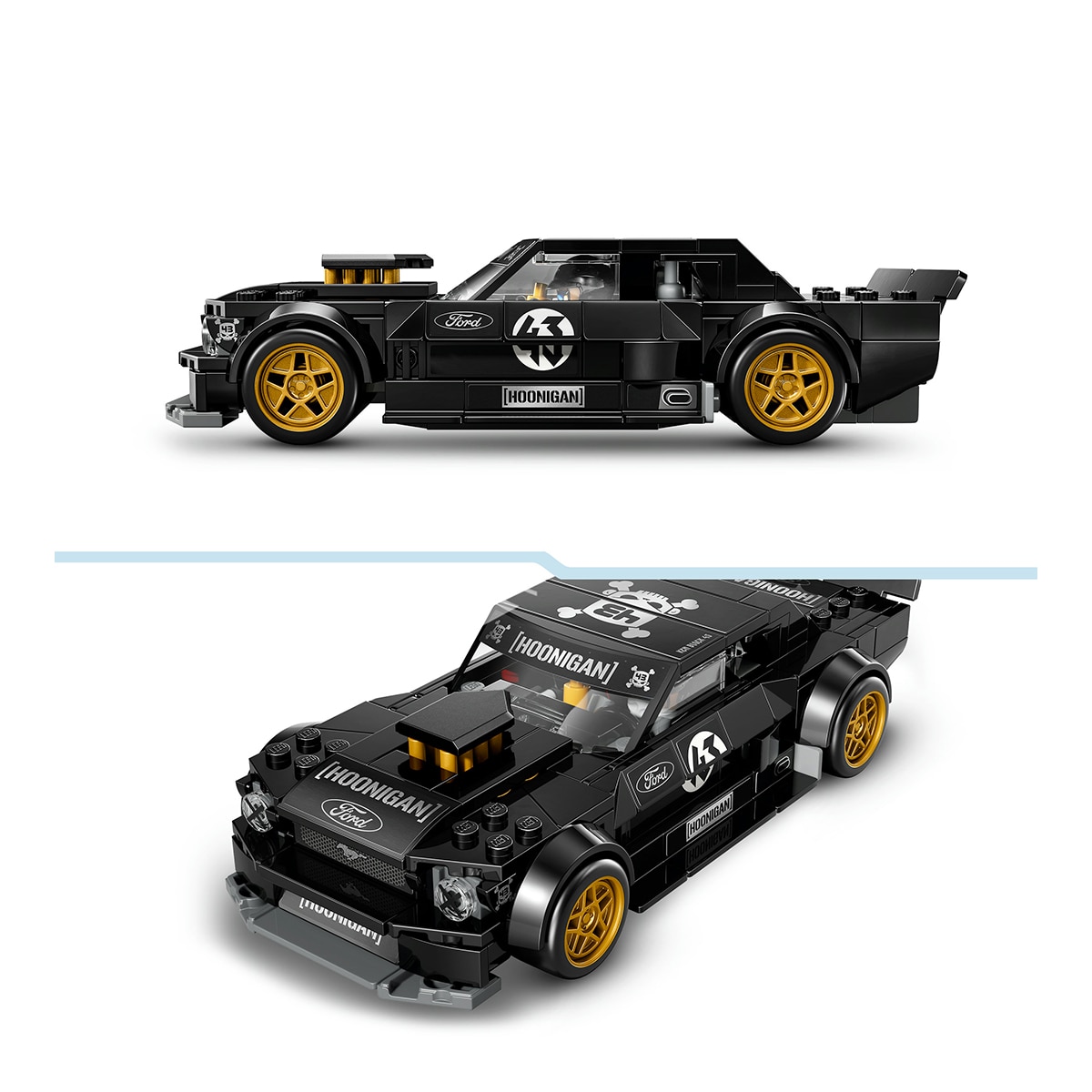 Juego de construcción 65 Ford Mustang Hoonicorn V1 de Ken Block LEGO Speed Champions - 77262 4