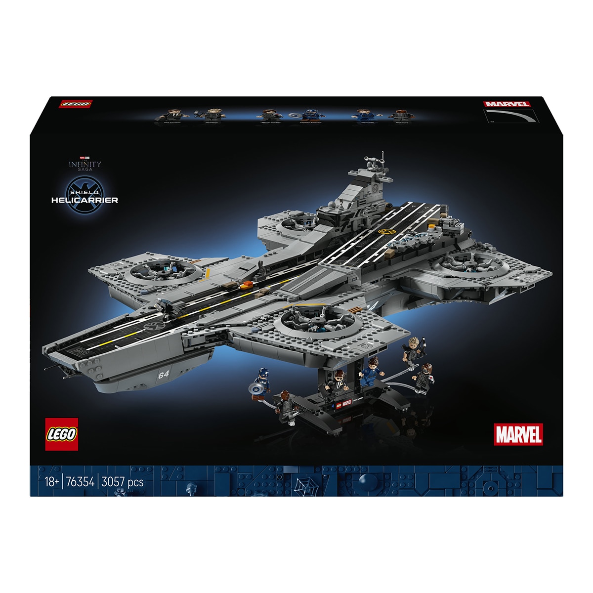 Imagem 0 de O Helitransporte da S.H.I.E.L.D. LEGO® Marvel