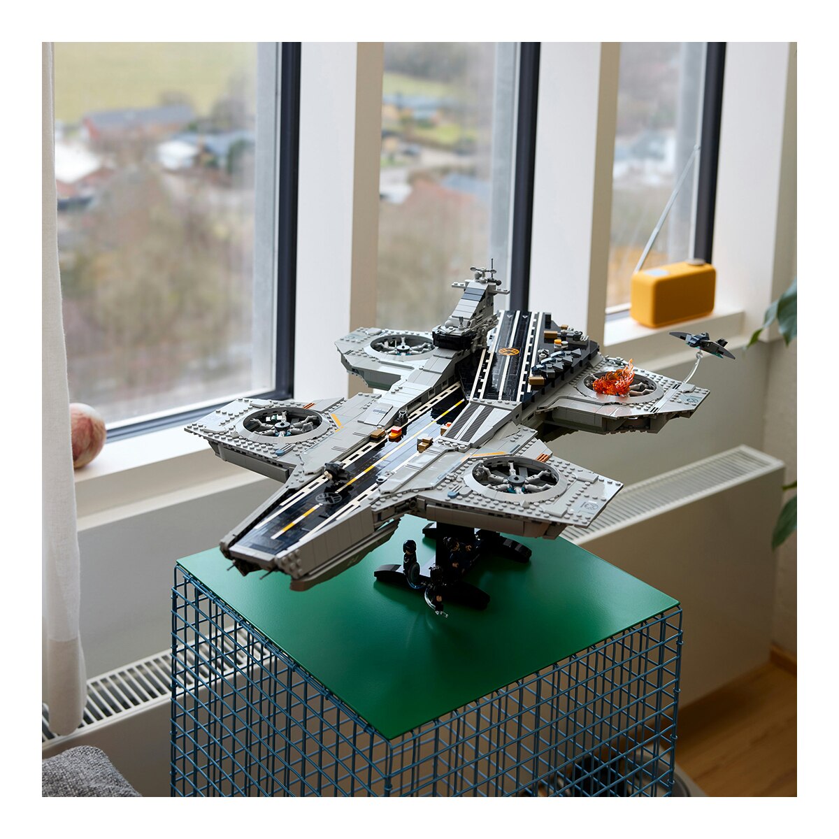 O Helitransporte da S.H.I.E.L.D. LEGO® Marvel 4