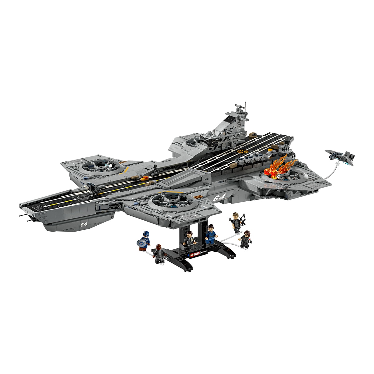 O Helitransporte da S.H.I.E.L.D. LEGO® Marvel 7