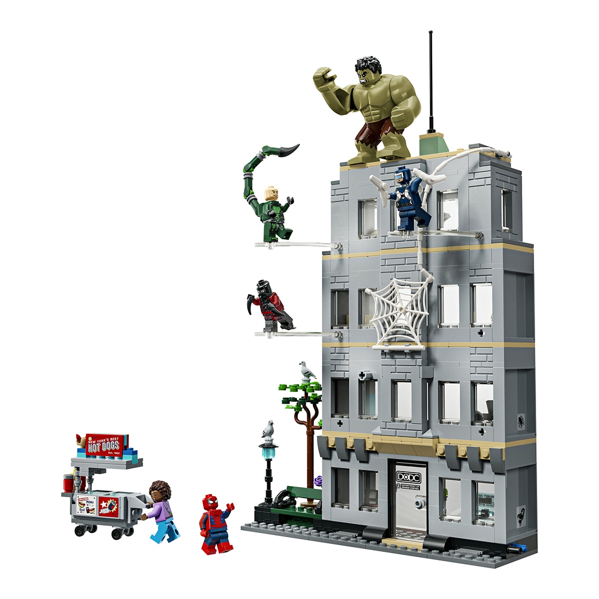 Juego de construcción Spider-Man vs. Hulk: Choque Épico LEGO Super Heroes Marvel - 76350 3
