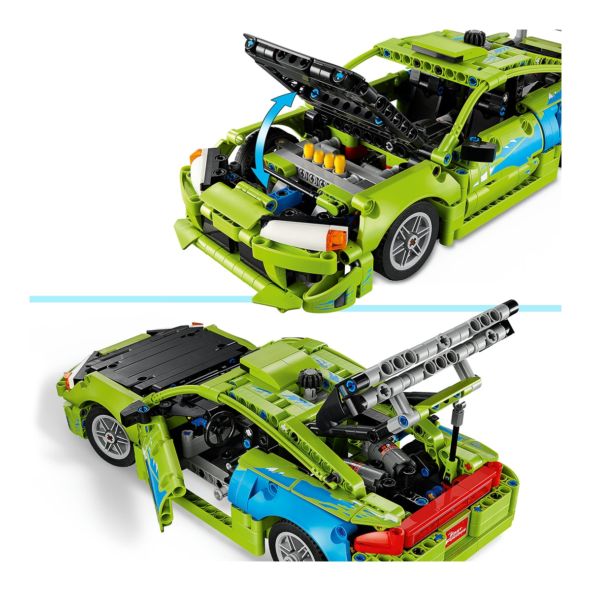 Fast and Furious Carro Mitsubishi Eclipse LEGO® Technic 5