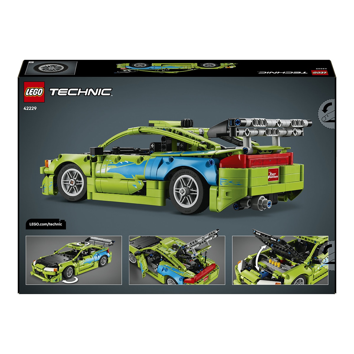 Fast and Furious Carro Mitsubishi Eclipse LEGO® Technic 8