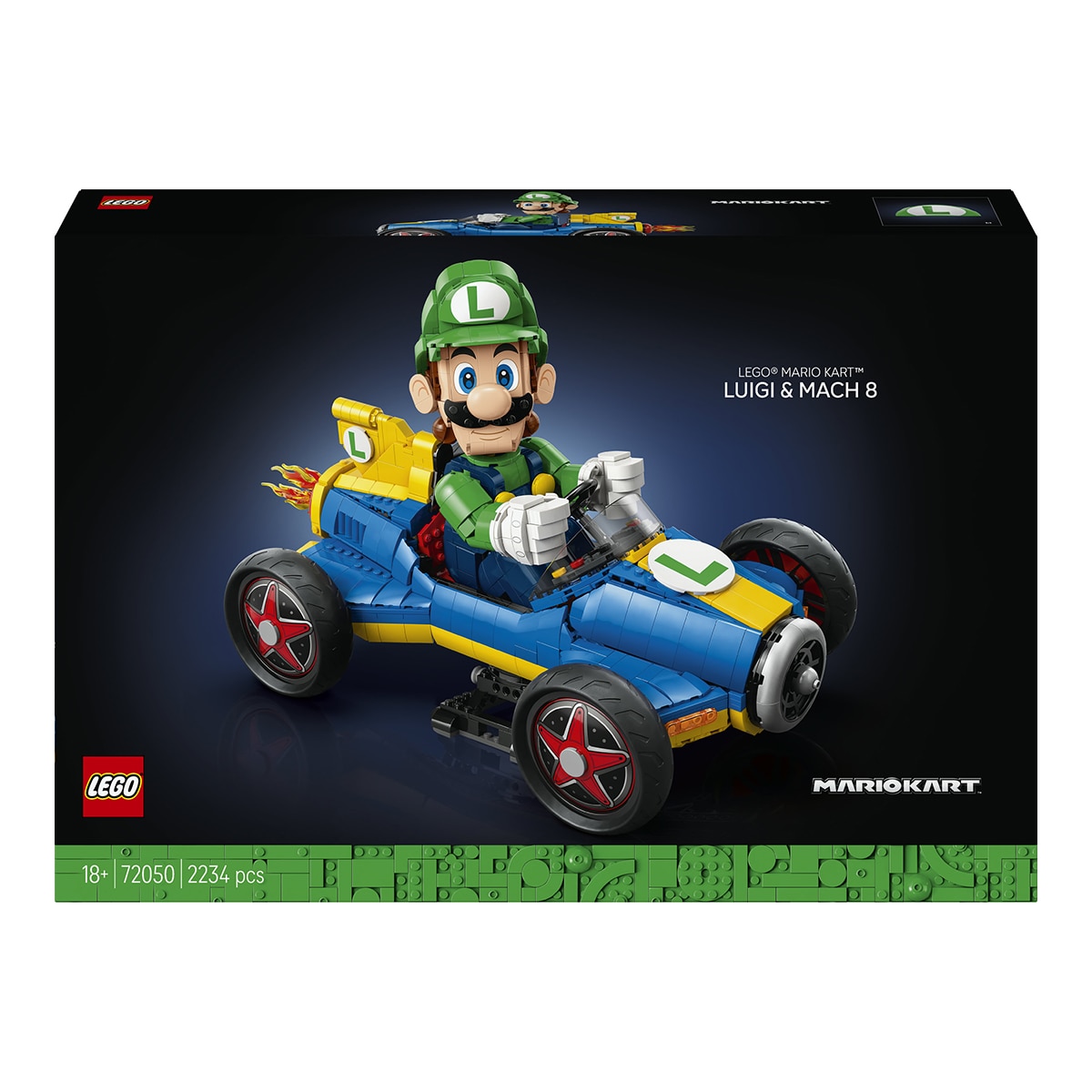 Imagem 0 de Mario Kart™: Luigi e Flecha 8 LEGO® Mario