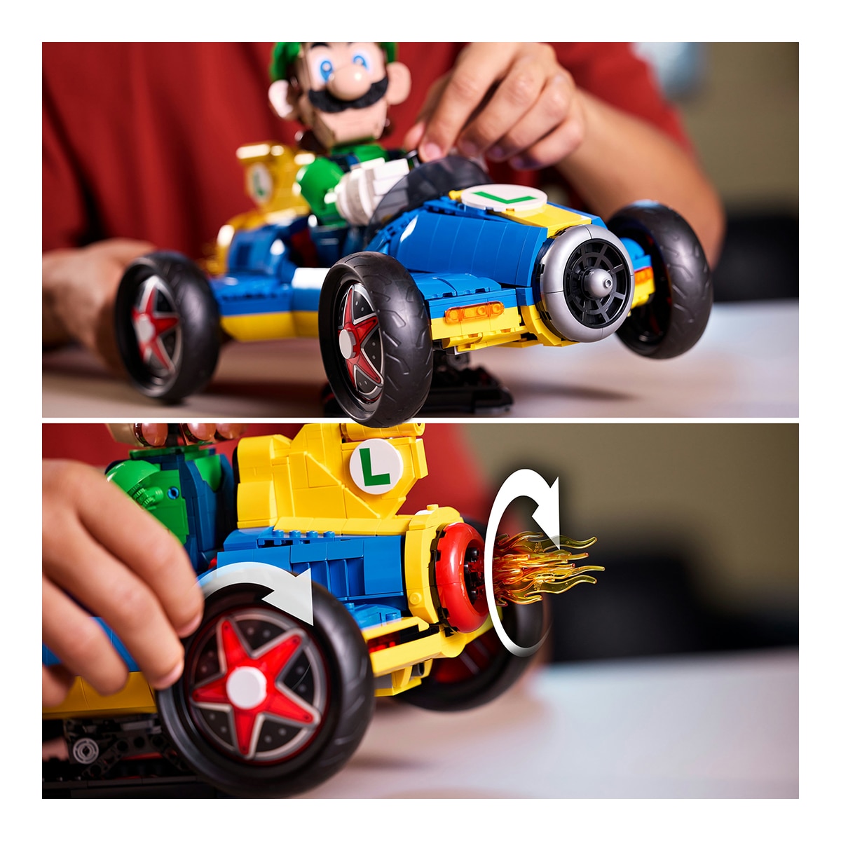Mario Kart™: Luigi e Flecha 8 LEGO® Mario 6