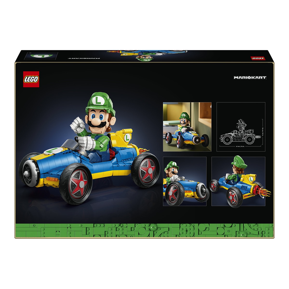Mario Kart™: Luigi e Flecha 8 LEGO® Mario 8