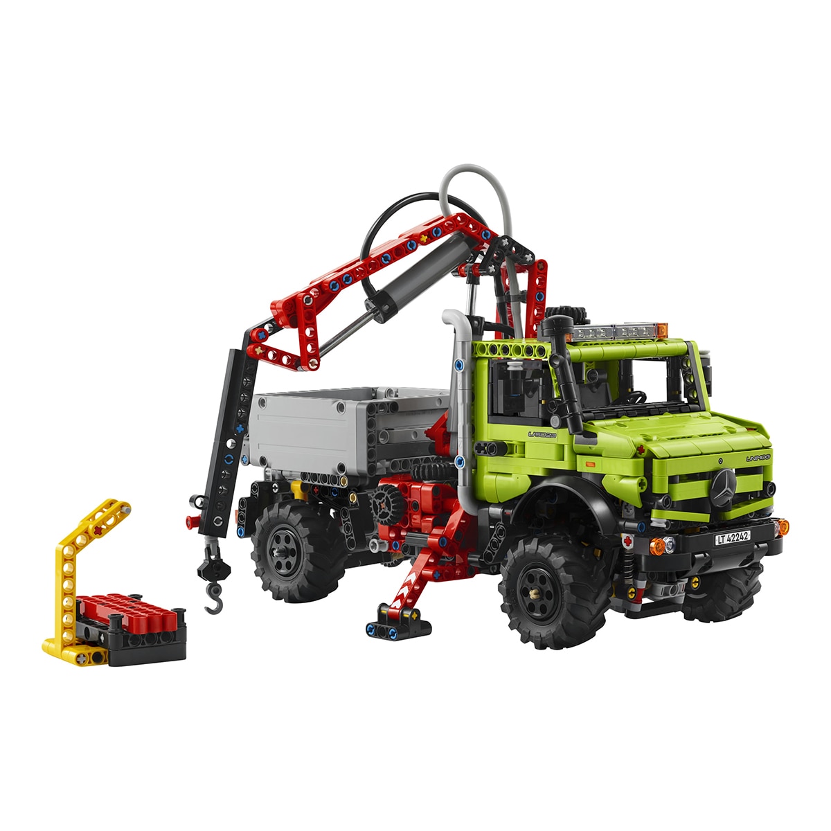 Juego de construcción Mercedes-Benz Unimog U 5023 con Grúa LEGO Technic - 42242 7