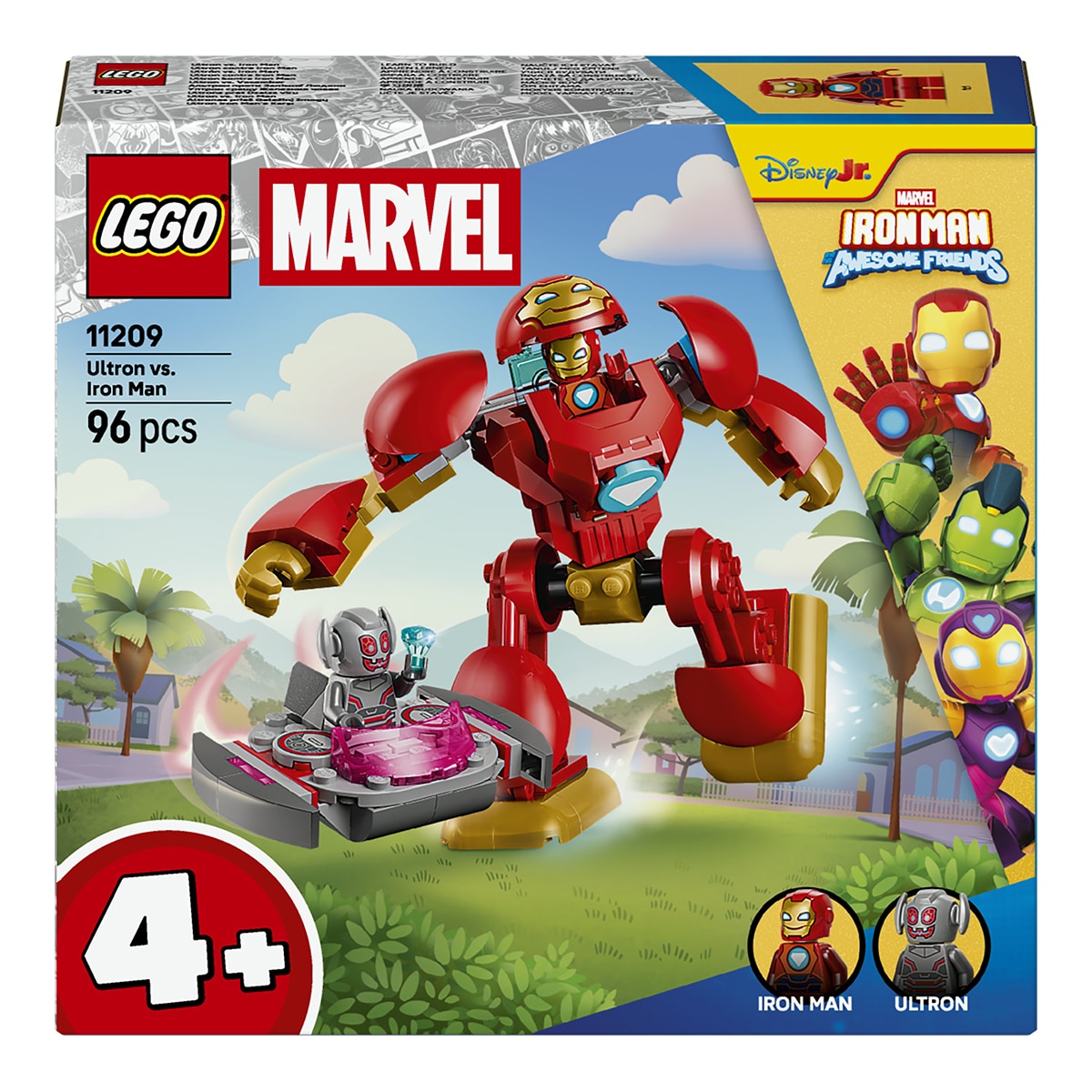 Imagen 0 de Juego de construcción Ultrón vs. Iron Man LEGO 4plus Kids Gloves 20 - 11209