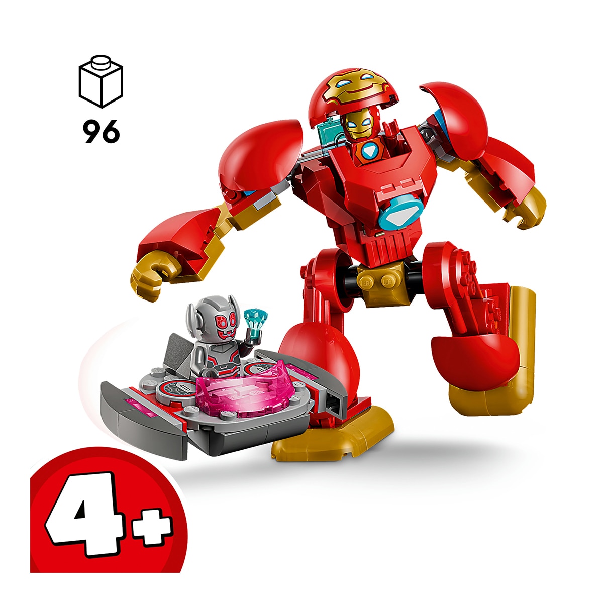 Ultron contra Iron Man LEGO® Marvel 3