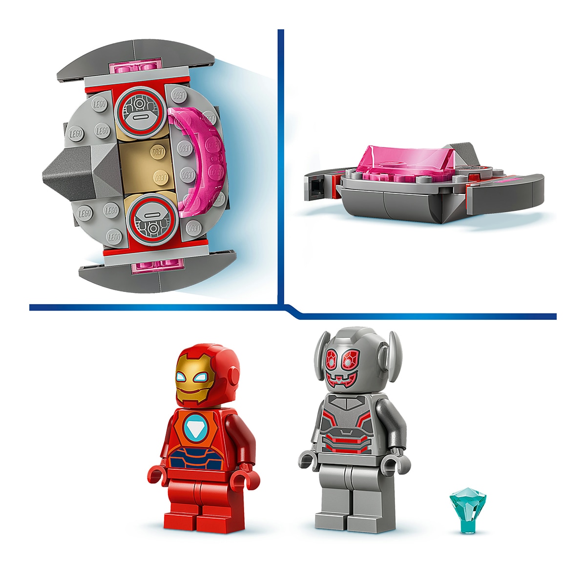 Ultron contra Iron Man LEGO® Marvel 5