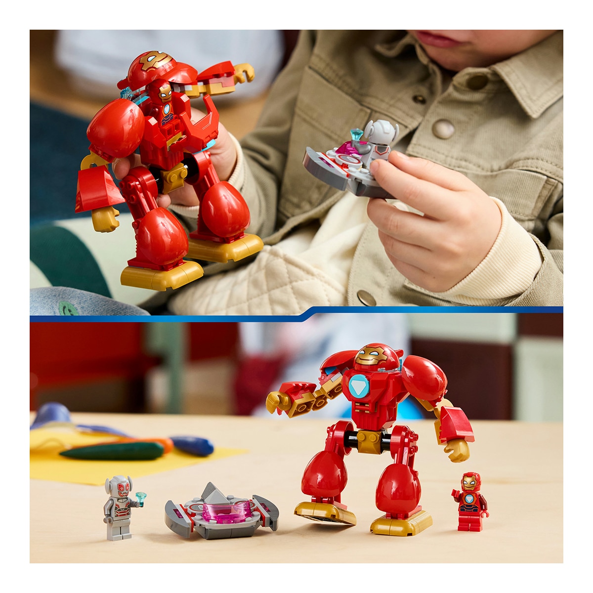 Ultron contra Iron Man LEGO® Marvel 6