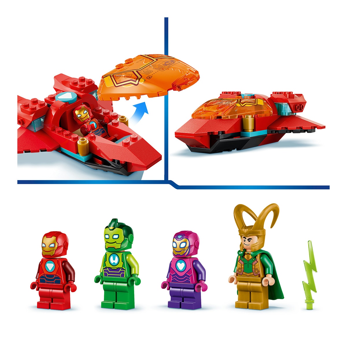 Ultron contra Iron Man LEGO® Marvel 5
