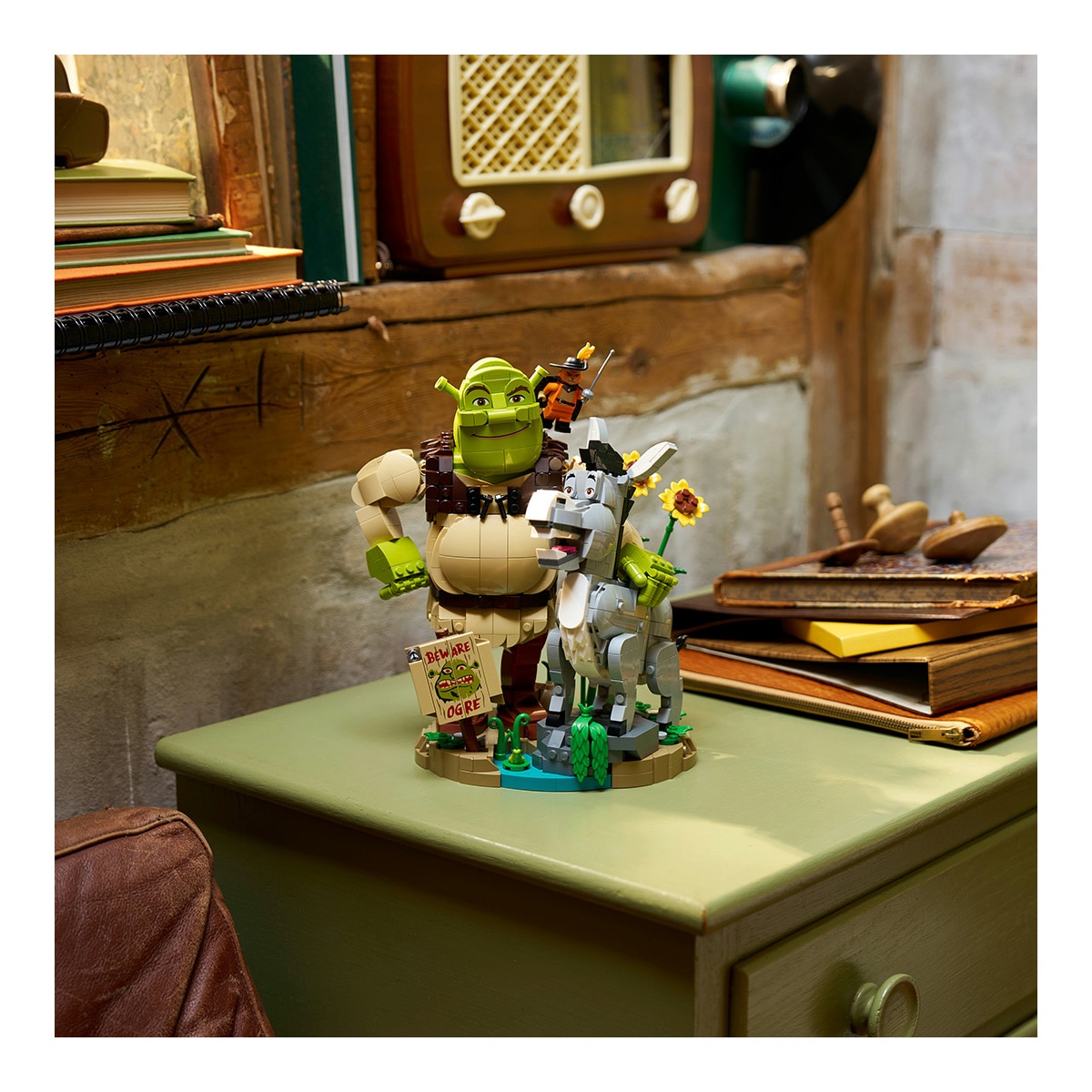LEGO® Shrek: Shrek, Burro e Gato das Botas 4
