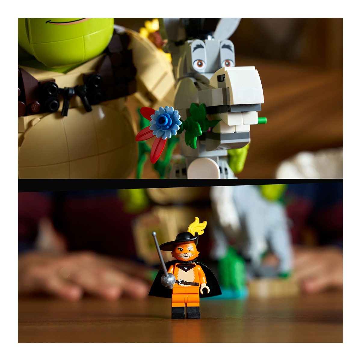 LEGO® Shrek: Shrek, Burro e Gato das Botas 6