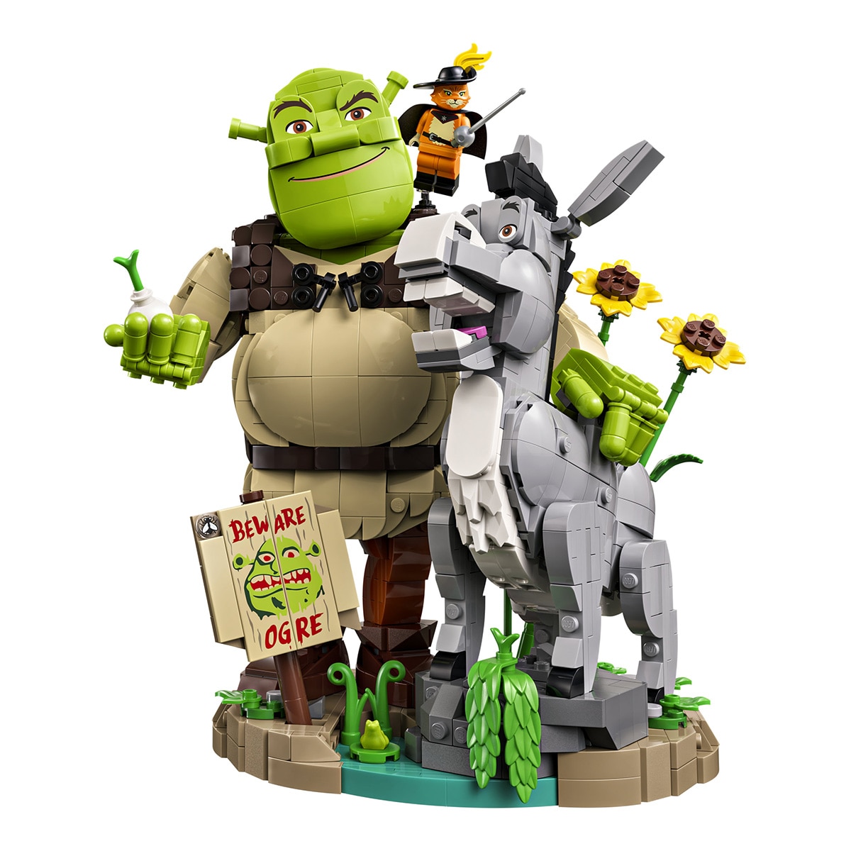 LEGO® Shrek: Shrek, Burro e Gato das Botas 7
