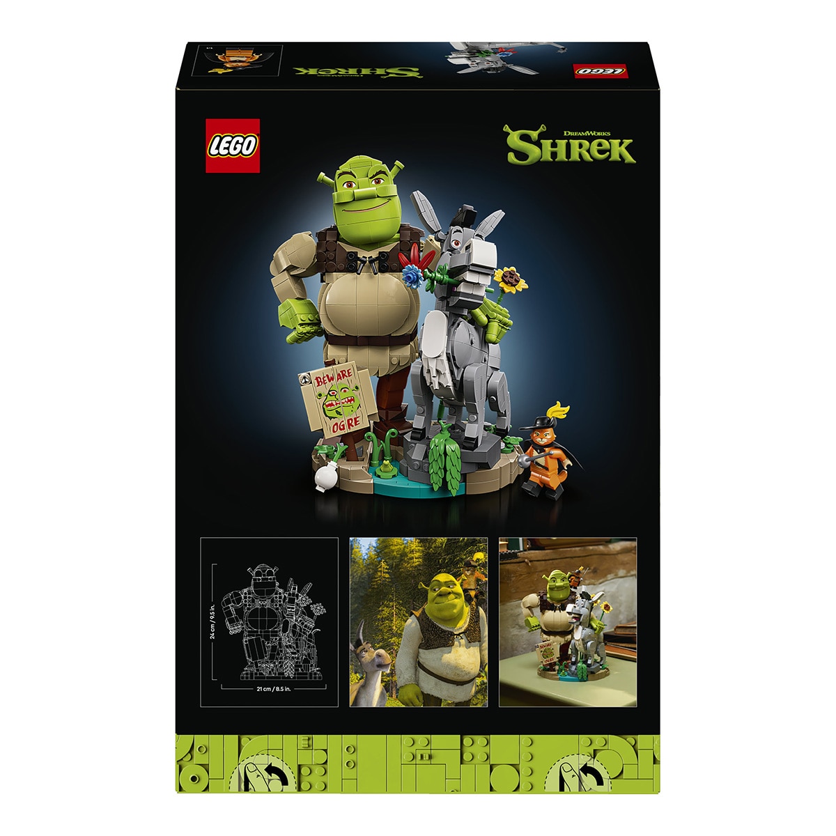 LEGO® Shrek: Shrek, Burro e Gato das Botas 8
